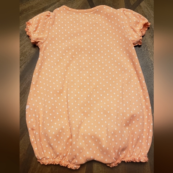 Simple Joys By Carters 3 Piece Romper Set Peach, Gray, and White Size 24 Months - Picture 7 of 15